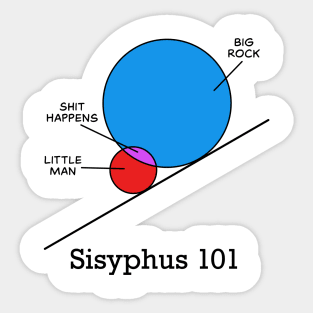 Sisyphus 101 Sticker